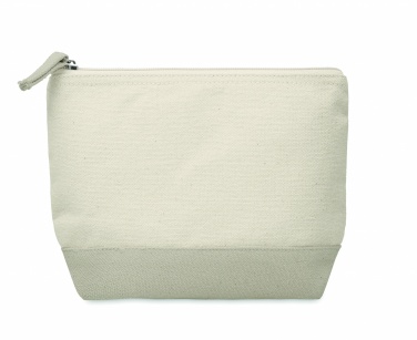 Logotrade business gifts photo of: Bicolour cotton cosmetic bag