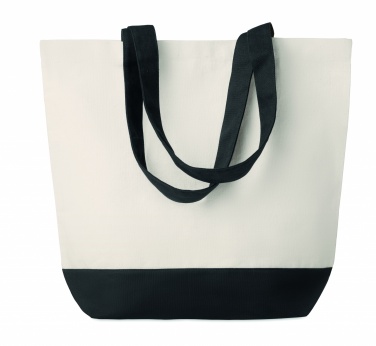 Logo trade promotional items picture of: Canvas beach bag 280gr/m2