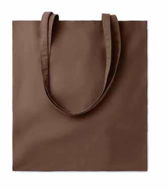 Logo trade promotional giveaways picture of: 180gr/m² cotton shopping bag