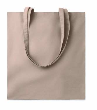 Logo trade promotional gift photo of: 180gr/m² cotton shopping bag