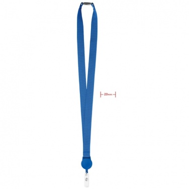 Logo trade promotional products picture of: Lanyard retractable clip