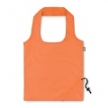 Foldable RPET shopping bag, Orange