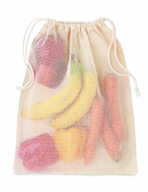 Logo trade promotional giveaway photo of: 140gr/m²cotton food bag