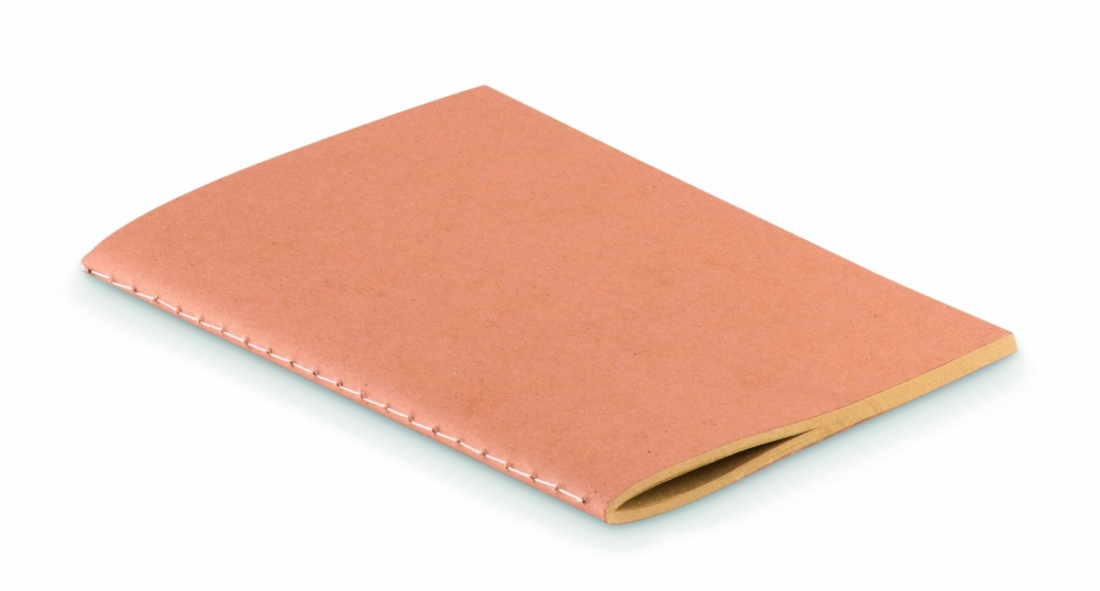 Logo trade advertising products image of: A6 recycled notebook 80 plain