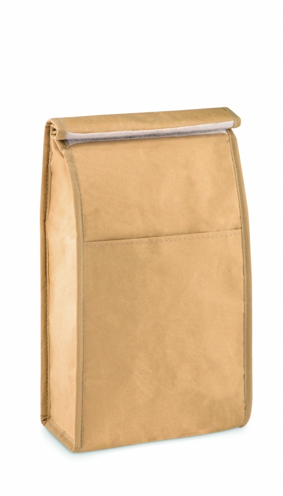 Logo trade corporate gifts picture of: Woven paper 3L lunch bag