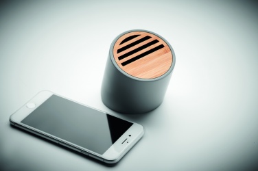 Logo trade promotional merchandise picture of: Wireless speaker limestone