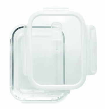 Logo trade advertising products image of: Glass lunchbox & PP lid 900ml