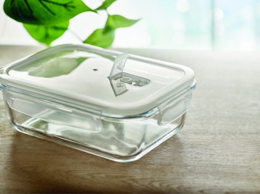 Logo trade business gift photo of: Glass lunchbox & PP lid 900ml