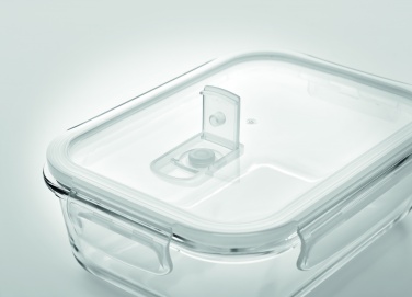 Logo trade promotional item photo of: Glass lunchbox & PP lid 900ml