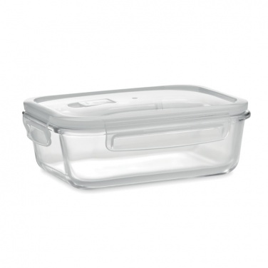 Logo trade promotional item photo of: Glass lunchbox & PP lid 900ml