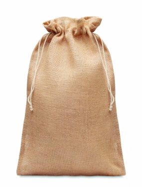 Logotrade promotional items photo of: Large jute gift bag 30x47 cm