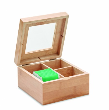 Logotrade promotional item picture of: Bamboo tea box