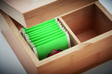 Logo trade promotional items picture of: Bamboo tea box