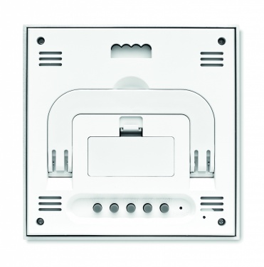 Logo trade promotional products image of: Weather station bamboo front