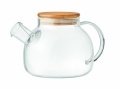 Teapot borosilicate glass 850ml, Transparent