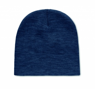 Logo trade promotional merchandise photo of: Beanie in RPET polyester