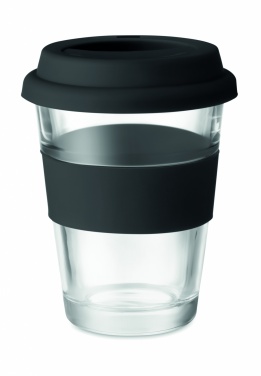 Logo trade promotional giveaway photo of: Glass tumbler 350 ml