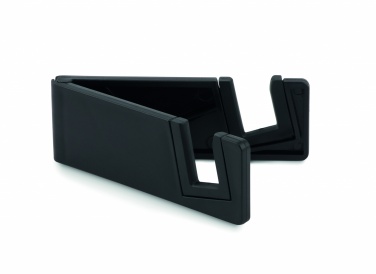 Logo trade promotional products image of: Phone holder bamboo fibre/PP