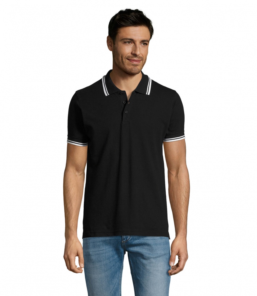 Logotrade corporate gift picture of: PASADENA men polo 200g