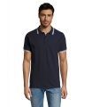 PASADENA men polo 200g, French Navy/white