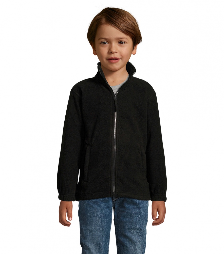 Logo trade promotional giveaways image of: NORTH KIDS FLEECE JACKET