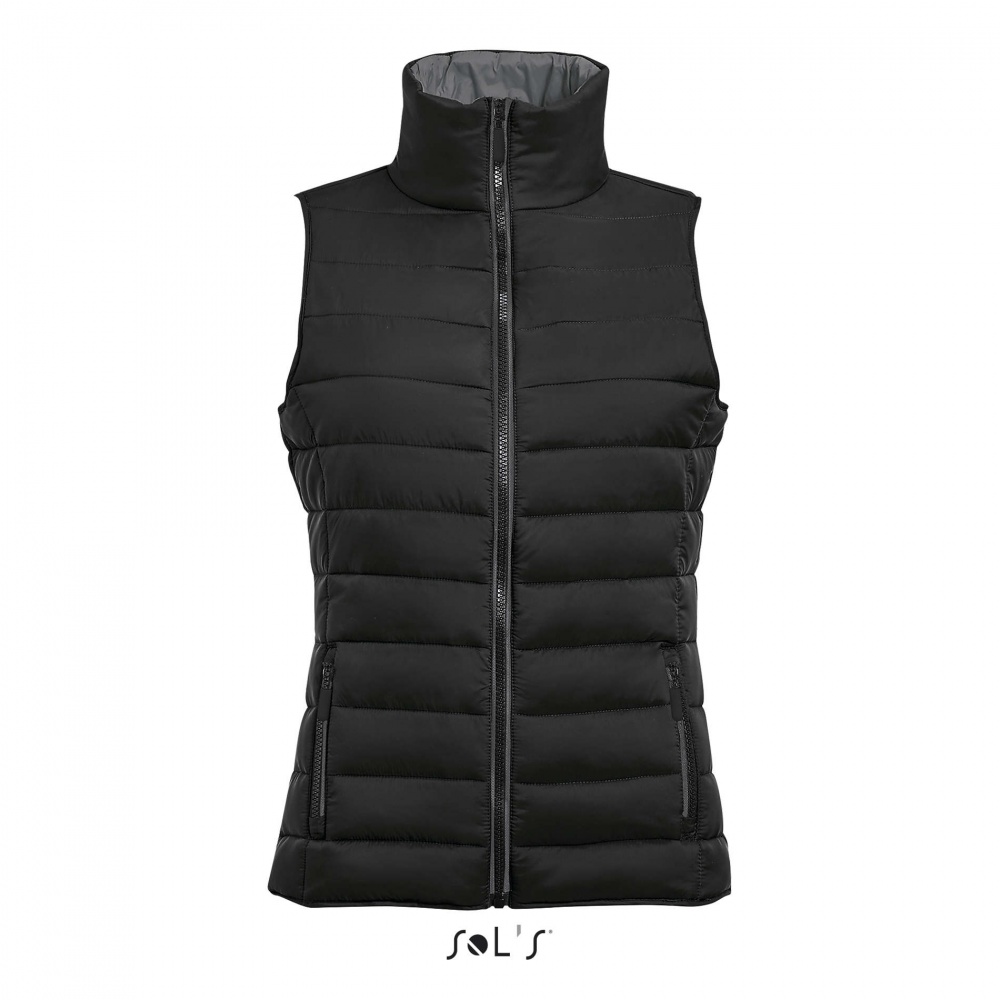 Logo trade corporate gift photo of: WAVE WOMEN BODYWARMER 180g