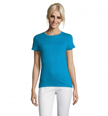 Logo trade promotional merchandise picture of: REGENT WOMEN T-SHIRT 150g