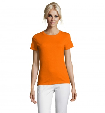 Logo trade corporate gifts picture of: REGENT WOMEN T-SHIRT 150g