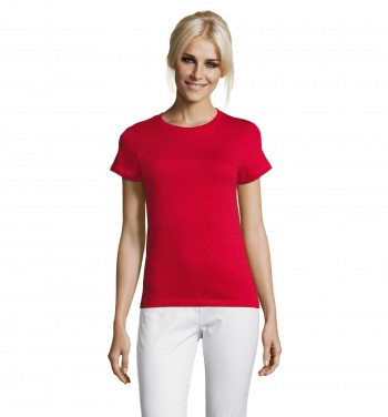 Logo trade corporate gifts image of: REGENT WOMEN T-SHIRT 150g