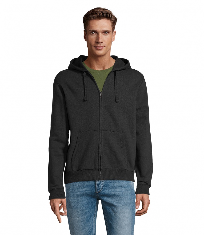 Logotrade business gift image of: SPIKE MEN ZIP HOODIE SWEAT