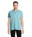 PLANET MEN Polo 170g, Pool Blue