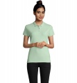 PLANET WOMEN Polo 170g, Frozen Green