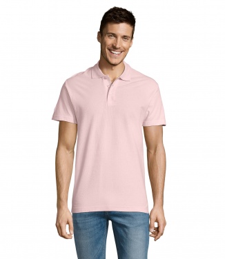 Logo trade corporate gifts image of: SUMMER II MEN Polo 170g