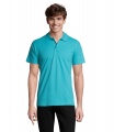 SPRING II MEN Polo 210g, Atoll Blue