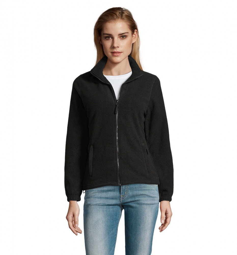 Logo trade corporate gift photo of: NORTH WOMEN ZIPPED FLEECE