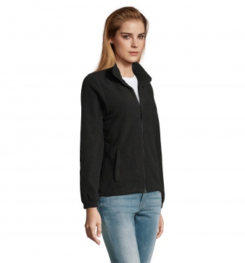 Logo trade promotional products picture of: NORTH WOMEN ZIPPED FLEECE