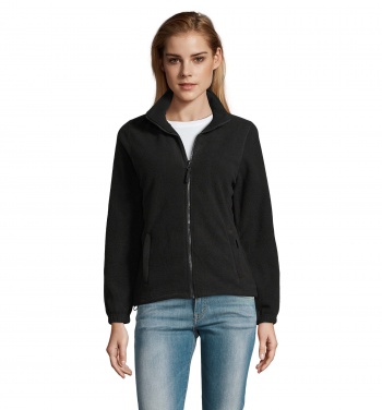 Logotrade promotional merchandise image of: NORTH WOMEN ZIPPED FLEECE