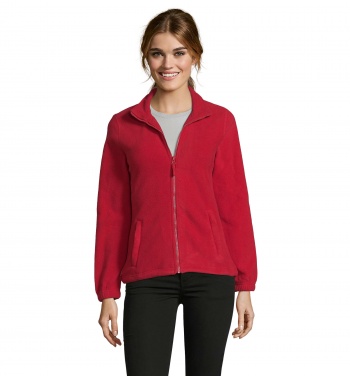 Logotrade promotional products photo of: NORTH WOMEN ZIPPED FLEECE