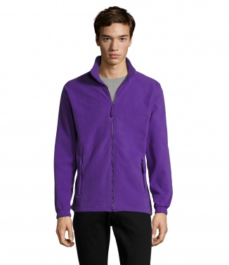 Logo trade promotional gift photo of: NORTH Zipped Fleece Jacket