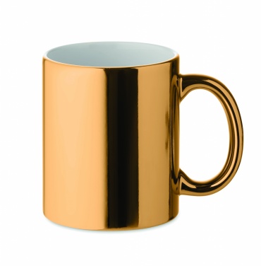 Logotrade promotional gift image of: Ceramic mug metallic 300 ml