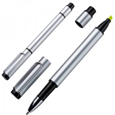 Logotrade advertising product image of: Metal duo pen GETAFE