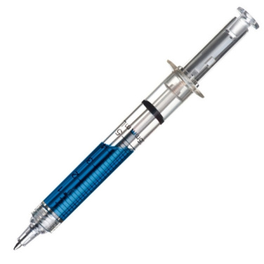 Logo trade promotional giveaways picture of: Plastic ballpen INJECTION