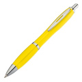 Plastic ballpen WLADIWOSTOCK, yellow