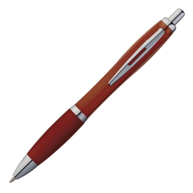 Logo trade corporate gifts image of: Plastic ballpen MOSCOW