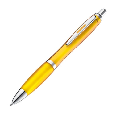 Logo trade promotional giveaway photo of: Plastic ballpen MOSCOW