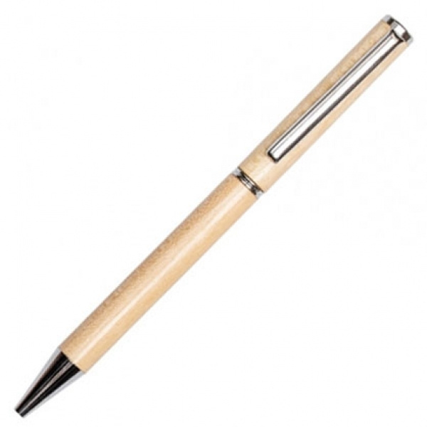 Logotrade promotional item image of: Wooden ballpen HEYWOOD