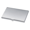 Metal business card holder CORNWALL, grey