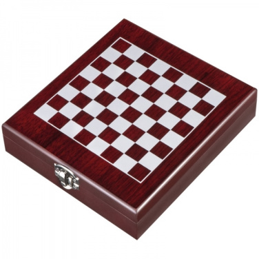 Logo trade promotional merchandise image of: Chess wine set SAN GIMIGNANO