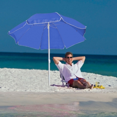 Logo trade promotional gifts picture of: Beach umbrella FORT LAUDERDALE