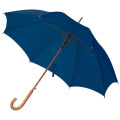 Wooden automatic umbrella NANCY, navy blue